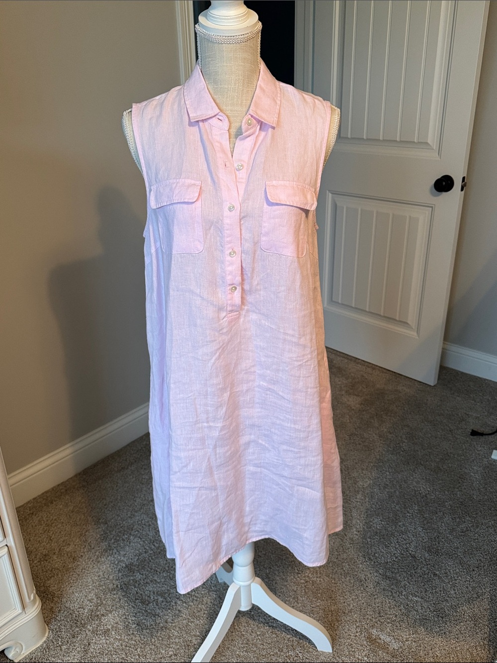 J. McLaughlin Linen A Line Dress
